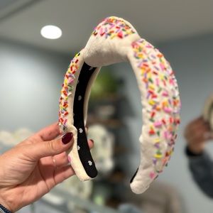 Lele Sadoughi BUTTERCREAM BIRTHDAY CAKE KNOTTED HEADBAND